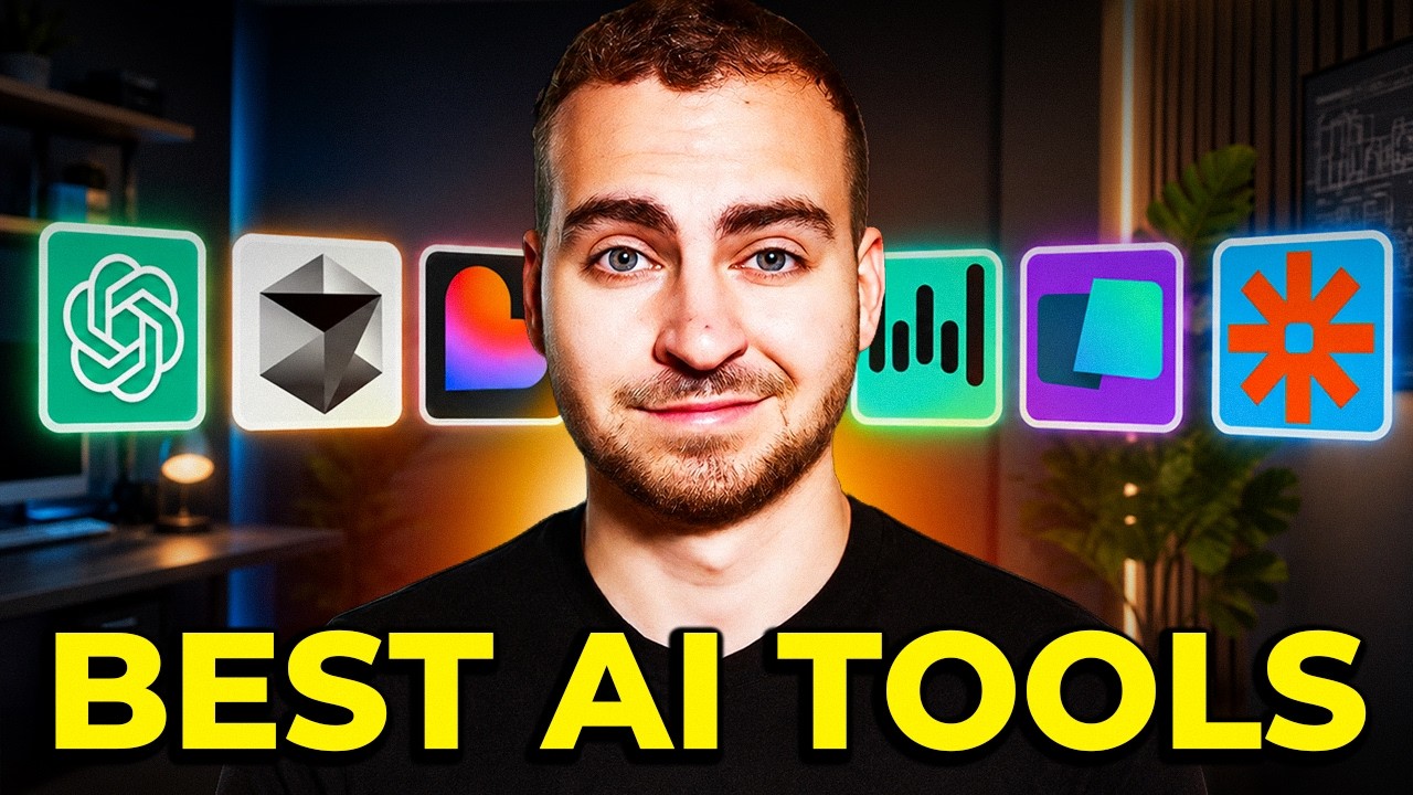 AI Tools for Builders YouTube thumbnail style reference