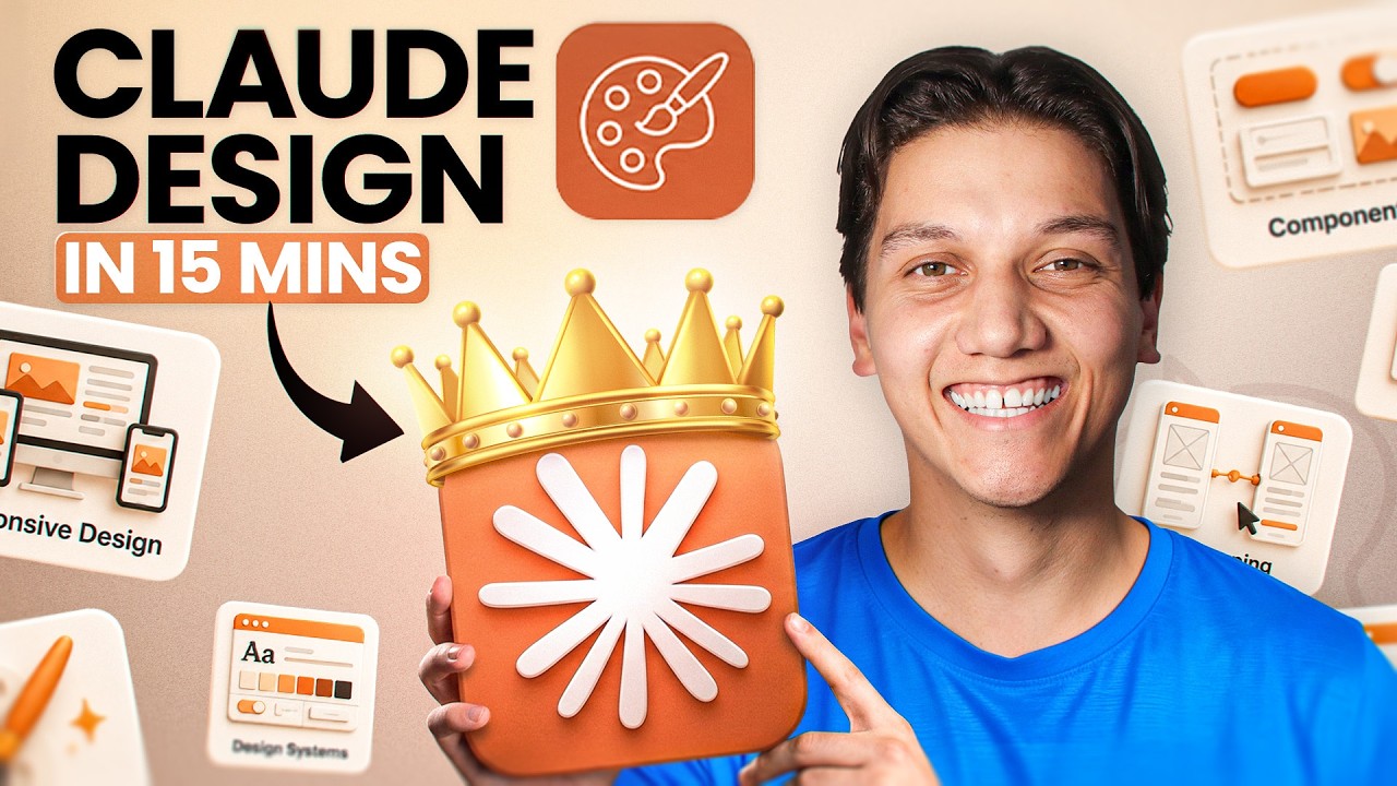 Design System Tutorial YouTube thumbnail style reference